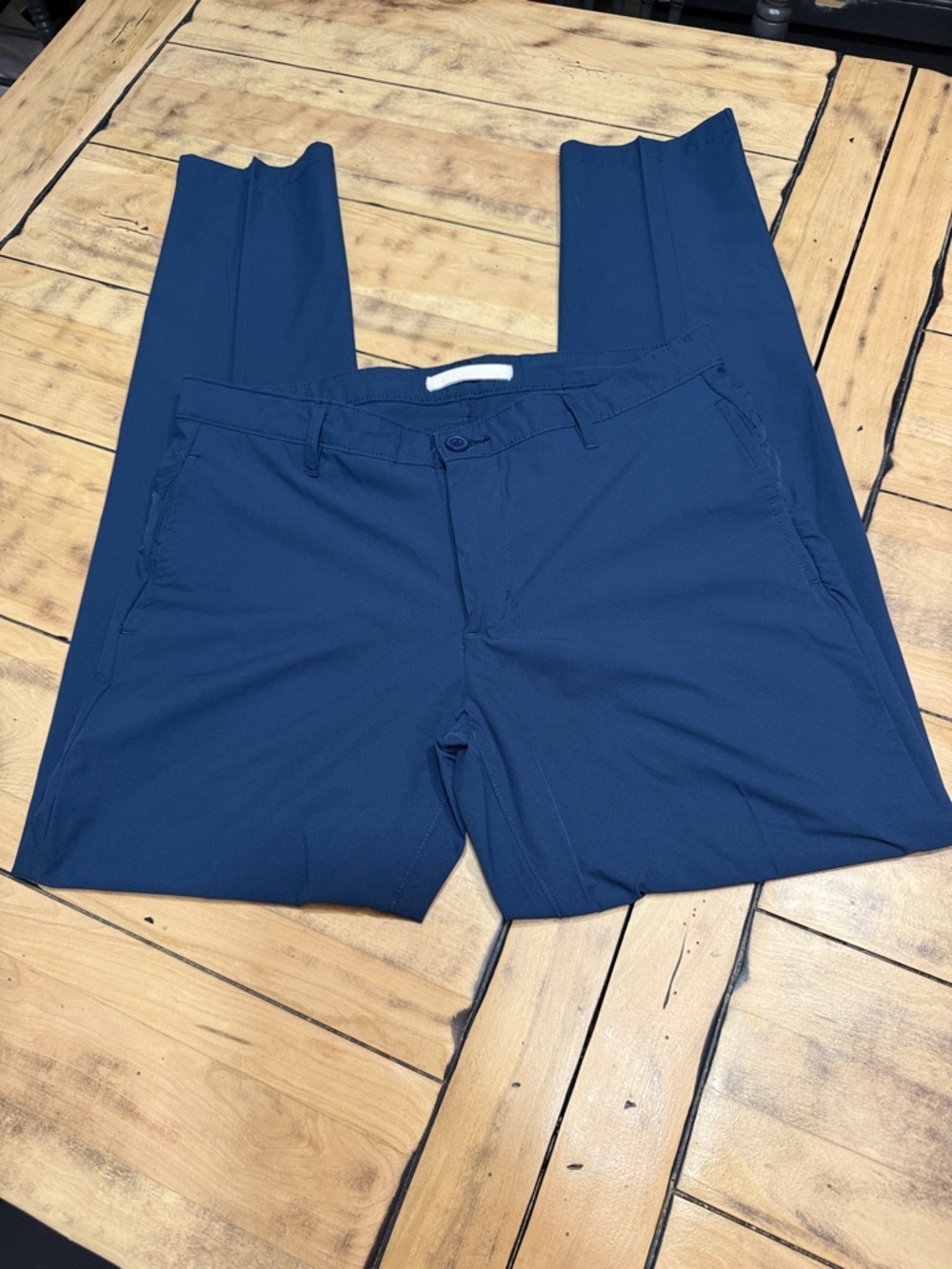 Robert Graham Men's Navy Stretch Chinos